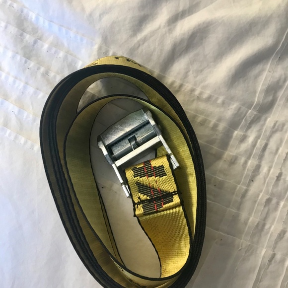 Off White Rare Vlone Yellow Industrial Belt main image 4